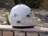 Seitengestaltung Motorradhelm Airbrush