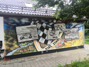 Historische Airbrush-Malerei Historische Airbrush-Malerei