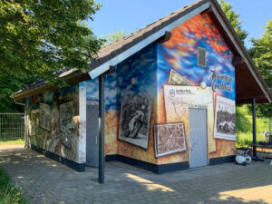 Historische Airbrush-Malerei Historische Airbrush-Malerei