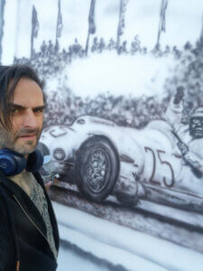 Historische Airbrush-Malerei Historische Airbrush-Malerei