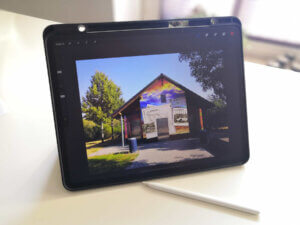 Historische Airbrush-Malerei Historische Airbrush-Malerei