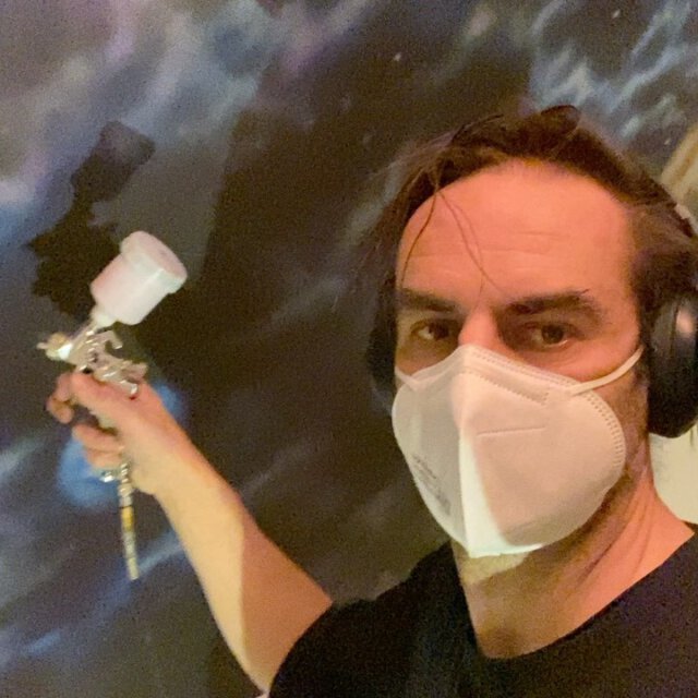 Space story brushin..
#liveart
#spacedesign
#artist
#youthroom