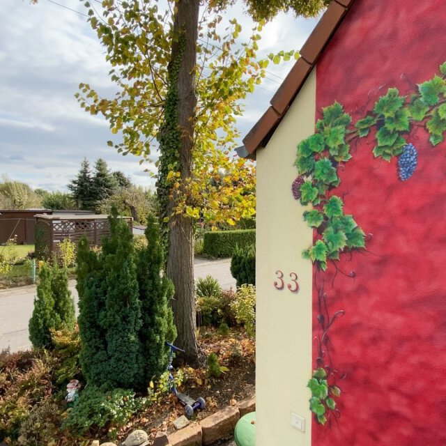 Wandgestaltung in Marke Natur :-)
#airbrush_world
#weinlese
#paintingart
#weinliebhaber🍷 
#designermaker